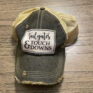 Tailgates & Touchdowns Distressed Trucker Hat